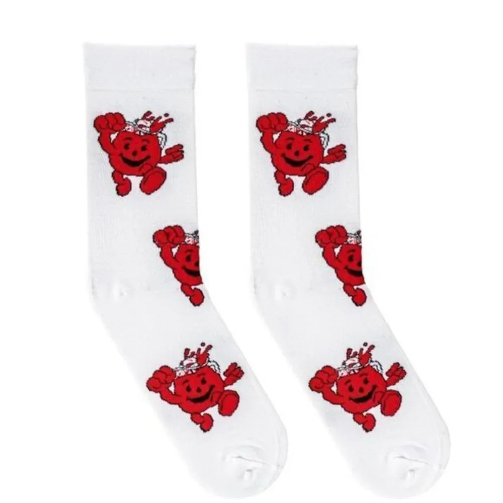 Novelty Colorful Socks Kids Juice and Striped Candy‎ Fish Mens Womens Size  6-12